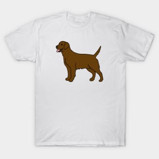 Chocolate Labrador Dog T-Shirt